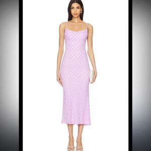 REVOLVE Lilac Slip Midi Dress